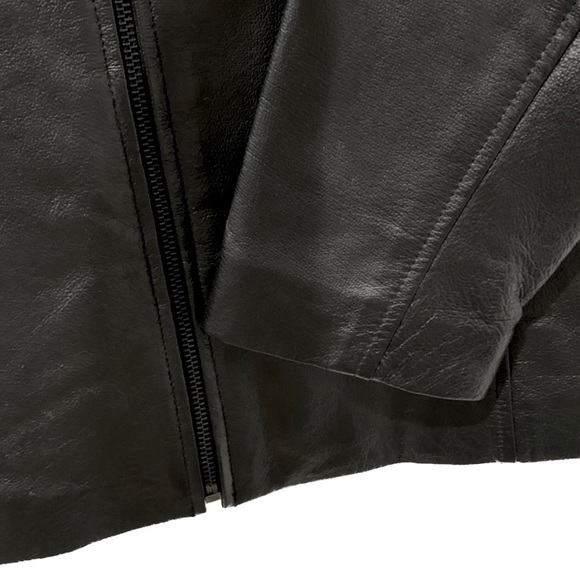 Jacqueline Ferrar Black Leather Jacket - Picture 6 of 10